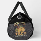 In Fitness - Taco - Funny Sarcastic Gym Duffle Bag (Rechts)
