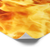 In Flammen Poster (Ecke)