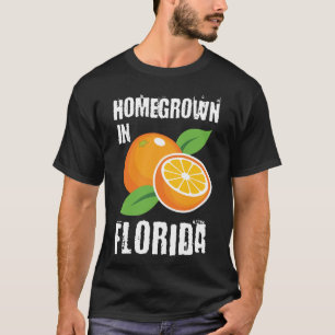 In Florida angebaute Orange T-Shirt