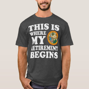 In Florida beginnt meine Pension zu rereifen T-Shirt