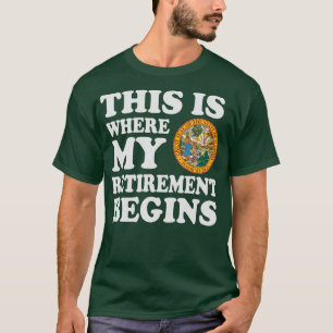 In Florida beginnt meine Pension zu rereifen T-Shirt