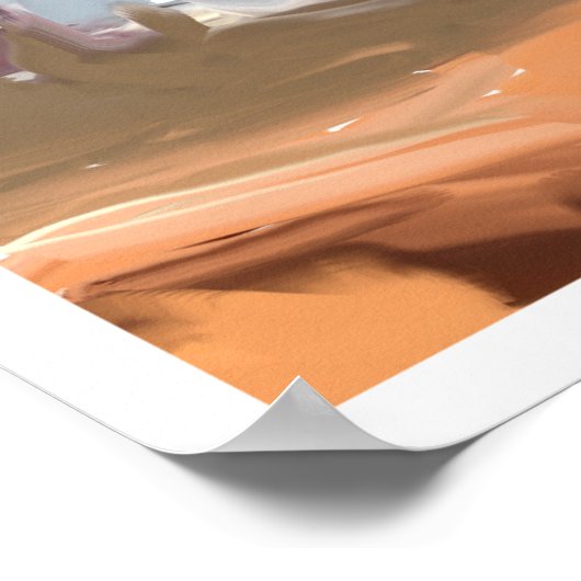 In Flug Poster (Ecke)