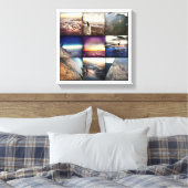 "In Flugzeug View" Leinwanddruck (Insitu (Schlafzimmer))