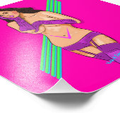 in Fluor we Trust Fotodruck (Ecke)