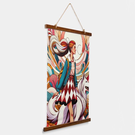 In Fool's Steps - Wandteppiche aus Holz (Gewinkelt)