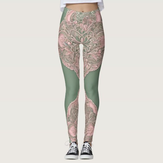 In Forest AI art Leggings (Vorderseite)