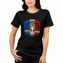 In Frankreich verwurzeltes patriotisches Erbe T-Sh