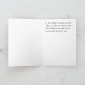 In Friendship's Fragrande Garden Blume Zitat Karte (Innenseite)