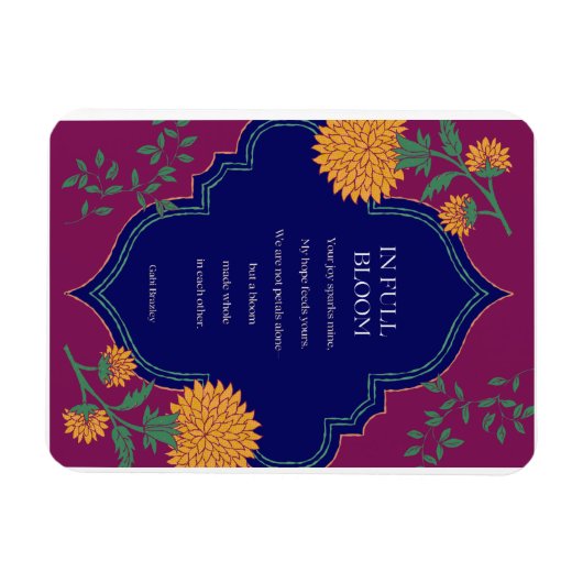 In Full Bloom Magnet (Horizontal)