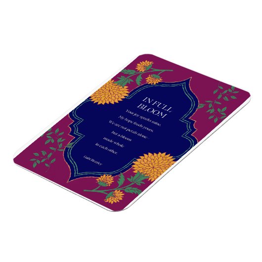 In Full Bloom Magnet (Linke Seite)