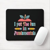 In Fundamentals - Tag der Spaß-Lehrer Mousepad (Mit Mouse)