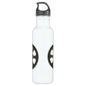 In Gear Edelstahlflasche (Rückseite)