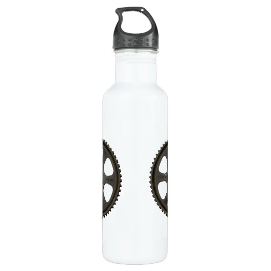 In Gear Edelstahlflasche (Rückseite)