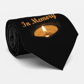In Gedächtnis-glühender Kerze Krawatte (Gerollt)