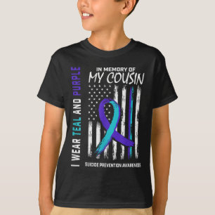 In Gedenken an Cousin Suizid-Bewusstseins-Präventi T-Shirt