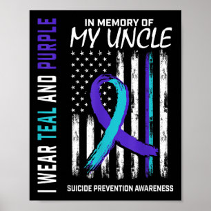 In Gedenken an meinen Onkel Selbstmordbewusstsein Poster