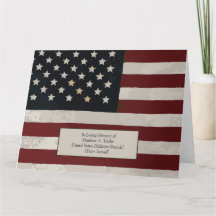 In Gedenken Vintage Amerikanische Flagge Veteranen