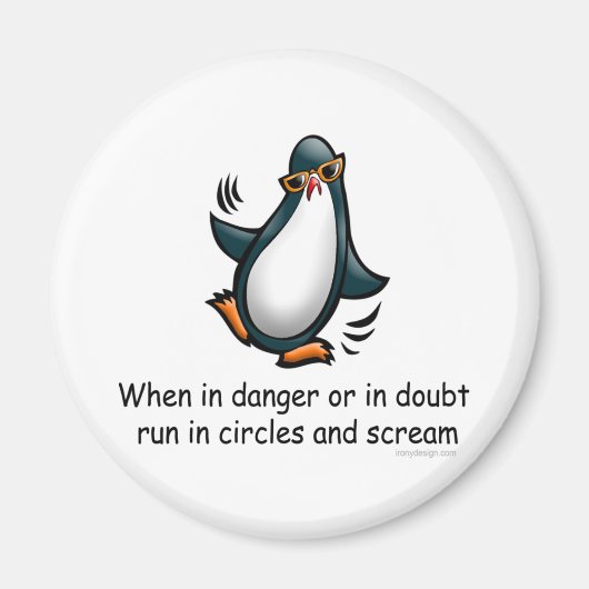 In Gefahr oder im Zweifel Magnet (Vorne)