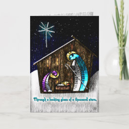 In Gefahr - Personalisiert Feiertagskarte