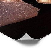 In Gegenwart der Milchstraße Poster (Ecke)