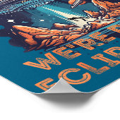 In Get Loser Alien Entführung Solar Poster (Ecke)