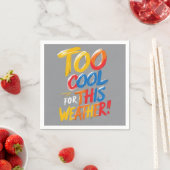 "In Gewartet, Gott arbeitet" Zitat Serviette (Beispiel)