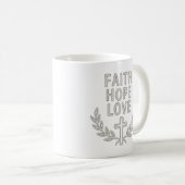 In Gnade verwurzelter Becher Kaffeetasse (VorderseiteRechts)