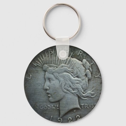 In GOD vertrauen wir - Münze von 1922 Schlüsselanhänger (Vorderseite)