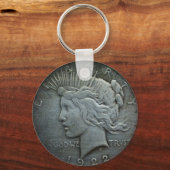 In GOD vertrauen wir - Münze von 1922 Schlüsselanhänger (Vorderseite)