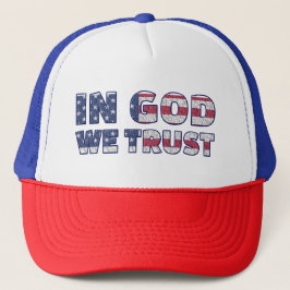 In God We Trust Hat Truckerkappe