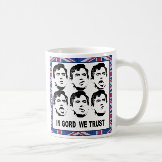 In Gord vertrauen wir Tasse (Rechts)
