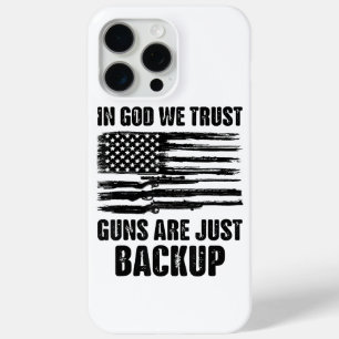 In Gott vertrauen wir darauf, dass Waffen nur Amer Case-Mate iPhone Hülle