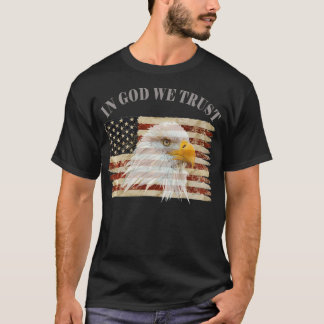 In Gott vertrauen wir dem amerikanischen RespektPu T-Shirt