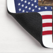 In Gott vertrauen wir dem widerspenstigen Kreuz un Mousepad (Ecke)