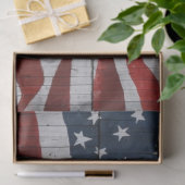 In Gott vertrauen wir der rustikalen Stallbehörde  Seidenpapier (Geschenk)