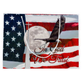 In Gott vertrauen wir großen Geschenktaschen Große Geschenktüte (Rückseite)