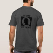 In Gott vertrauen wir Trumpf T-Shirt (Rückseite)