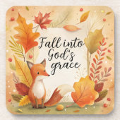 In Gottes Gnade fallen Getränkeuntersetzer (Vorderseite)