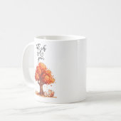 In Gottes Gnade fallen Kaffeetasse (Vorderseite Links)