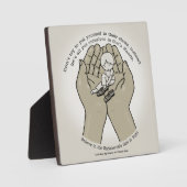 In Gottes Händen Fotoplatte (Vorderseite)