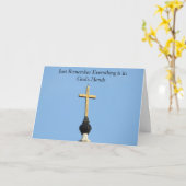 In Gottes Händen, Gebete für dich Karte (Gelbe Blume)