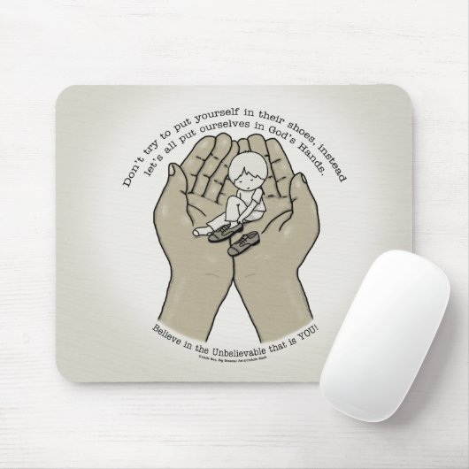 In Gottes Händen Mousepad (Mit Mouse)
