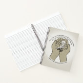 In Gottes Händen Notizblock (Innenseite)