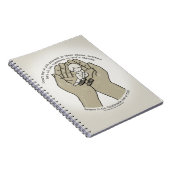 In Gottes Händen Notizblock (Rechte Seite)