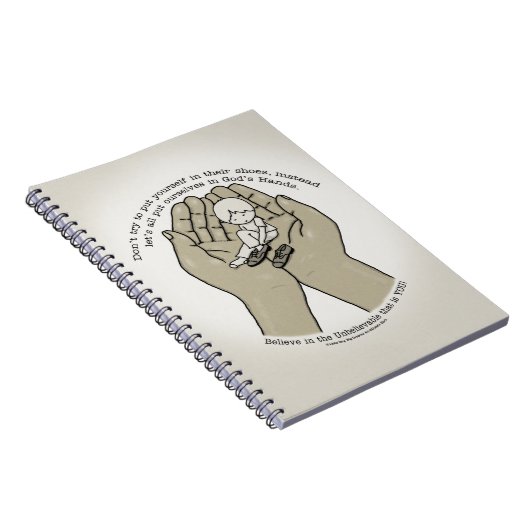 In Gottes Händen Notizblock (Rechte Seite)