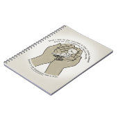 In Gottes Händen Notizblock (Linke Seite)