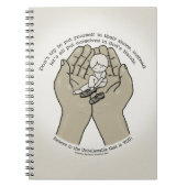 In Gottes Händen Notizblock (Vorderseite)