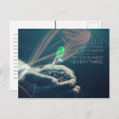 In Gottes Händen Postkarte (Vorne/Hinten)