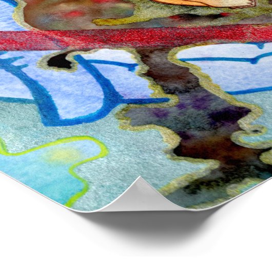 In Gottes Hands Poster (Ecke)