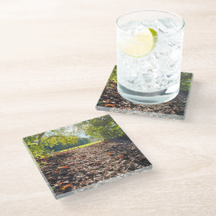 In Gottes Liebe baden Glasuntersetzer